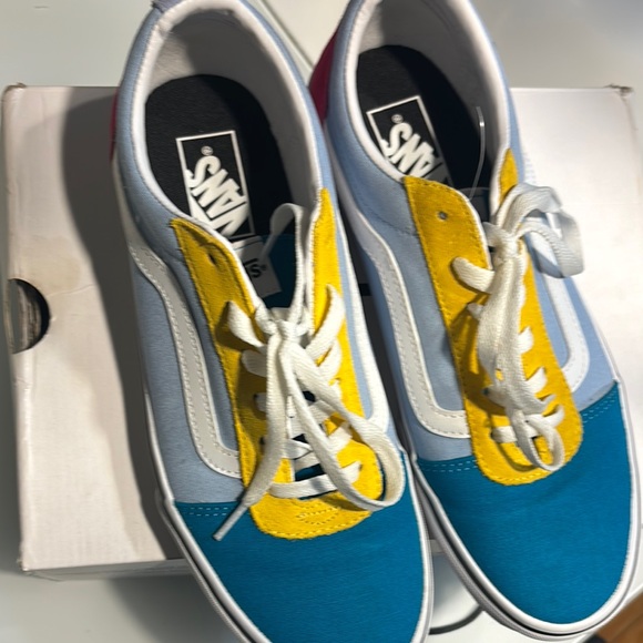 Vans Shoes - Vans Multicolor Low-Top Sneakers